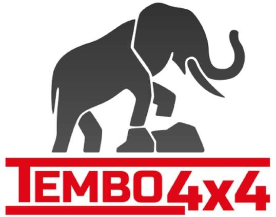 Tembo4x4 Dachgepäckträger schwarz beschichtet Land Rover Defender 110 Crew Cab Fahrzeuglänge